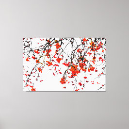 Lienzo Frutos romanos rojos o bayas de ceniza