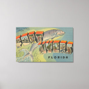 Lienzo Ft. Myers, Florida - Grandes Escenas de letras