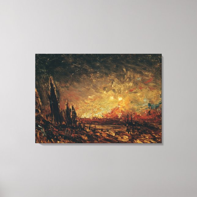Lienzo Fuego (Anverso)