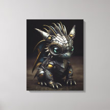 Fuego falsificado: El dragón bebé Metalizado