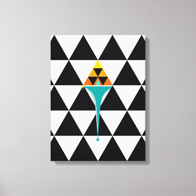 Lienzo FUEGO - Los cuatro elementos (Anverso)