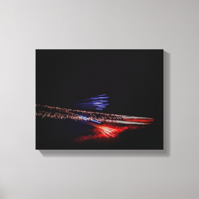 Lienzo Fuegos artificiales de 0954 (Anverso)