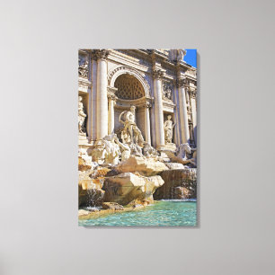 Lienzo fuente de Trevi