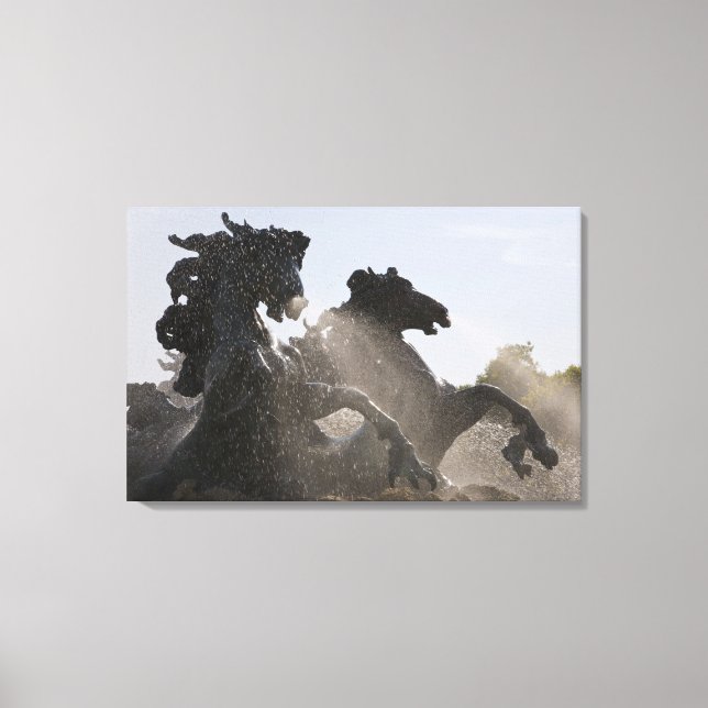Lienzo Fuente, Monumento a los Girondinos, Burdeos, (Anverso)