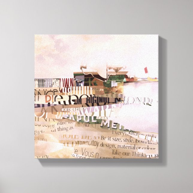 Lienzo Fuera de temporada (Anverso)