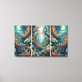 Lienzo Fuertes raíces