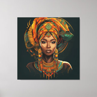 Lienzo Fulani Radiance
