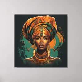 Lienzo Fulani Radiance