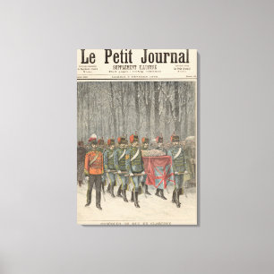 Lienzo Funeral de Albert Victor Duke de Clarence