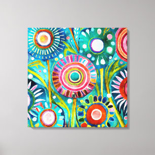 Lienzo Funky Dandelions Canvas