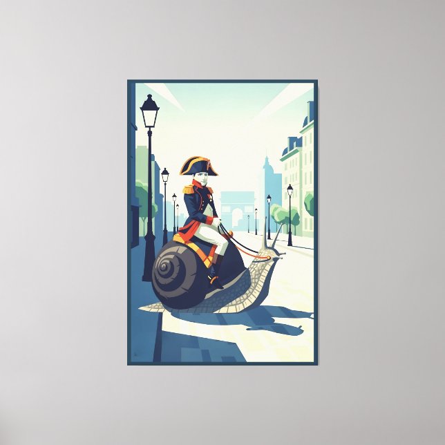 Lienzo Funny French (Anverso)