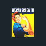 Lienzo Funny Kim Jong Un Poster "Podemos hacerlo"<br><div class="desc">Divertido Kim Jong Un Poster "Podemos hacerlo" Remover al líder norcoreano en lugar del líder del chica en el famoso poster de la Segunda Guerra Mundial y el lema "Podemos fastidiarlo" en lugar de "Podemos hacerlo"</div>