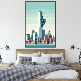 Lienzo Funny New York