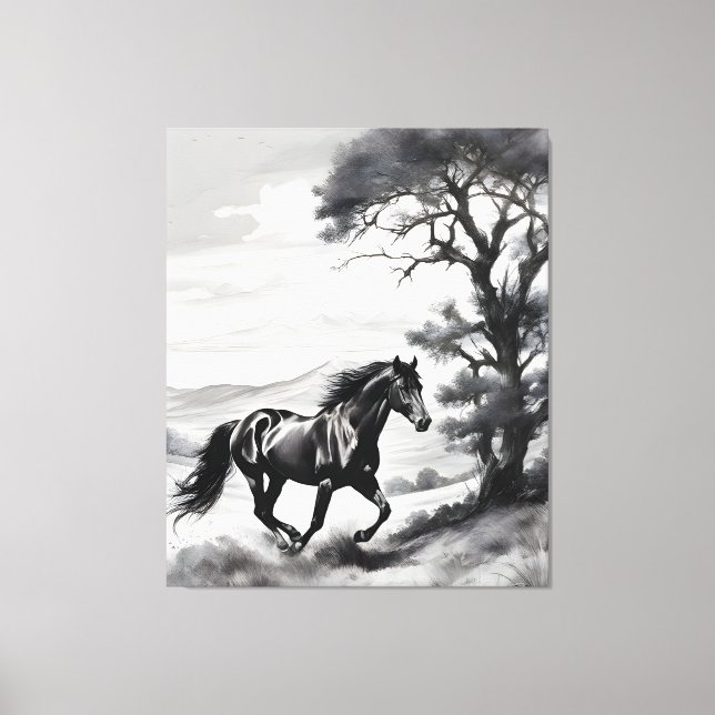 Lienzo Fúria Equina (Anverso)