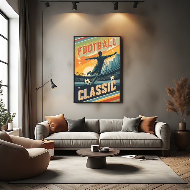 Lienzo Fútbol Clásico Vintage (Subido por el creador)