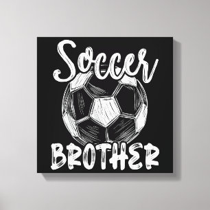 Lienzo Fútbol Hermano Hombres Familia Jugador de Equipo S