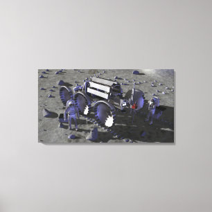 Lienzo Futuras misiones de exploración espacial 10