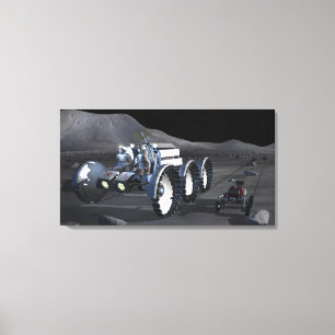 Lienzo Futuras misiones de exploración espacial 12