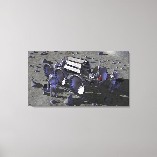 Lienzo Futuras misiones de exploración espacial 13 (Anverso)