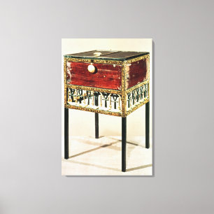 Lienzo Gabinete adornado del tesoro de Tutankhamun