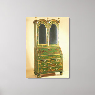 Lienzo Gabinete de la oficina de la reina Anne con los