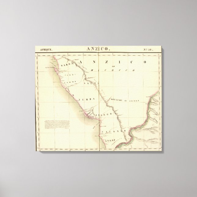Lienzo Gabón, Congo 38 (Anverso)