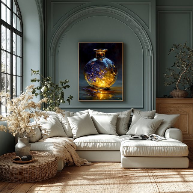 Lienzo Gafas de luz - Resplandeciente esencia violeta en  (Subido por el creador)