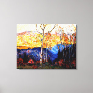 Lienzo Gagnon - Otoño de Oro, Laurentians