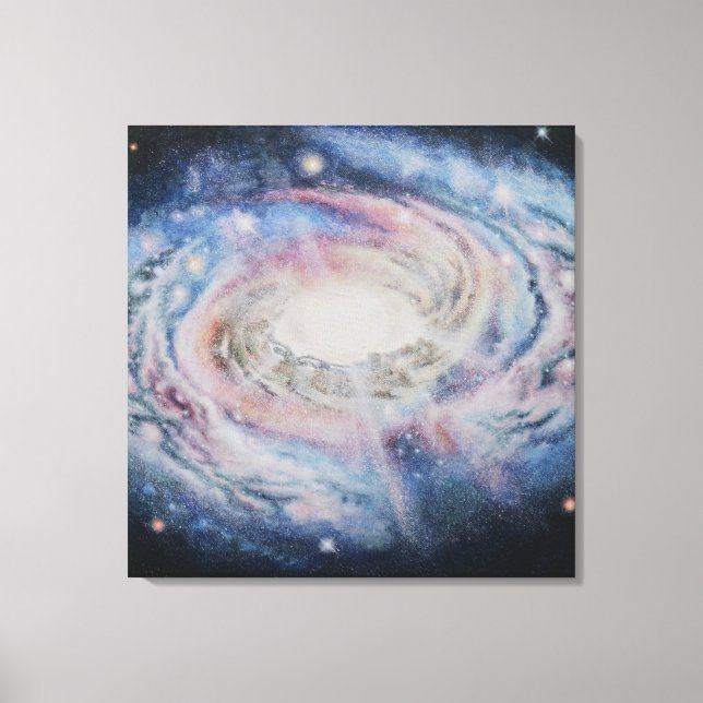 Lienzo galaxia (Anverso)