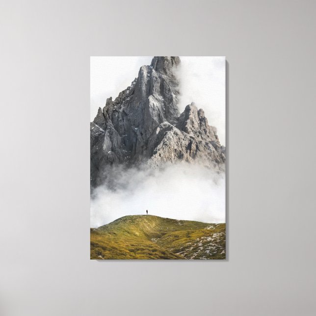 Lienzo Galaxia colorida (Anverso)