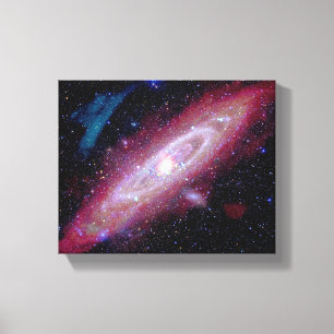 Lienzo Galaxia de Andrómeda Messier 31 Imagen Compuesta