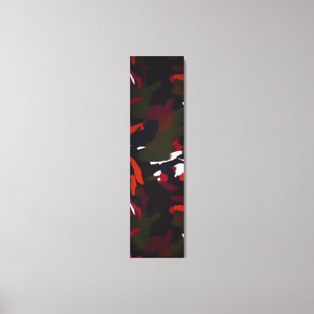 Lienzo Galaxia de invierno Resumen Pinceles artísticos (Anverso)