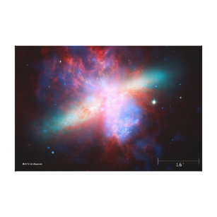 Lienzo Galaxia M82