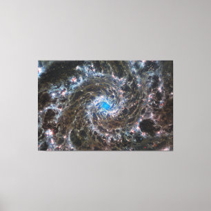 Lienzo Galaxia Messier 74 (M74)   NGC 628   MIRI   JWST