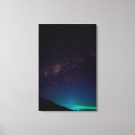 Lienzo Galaxia Vía Láctea Cielo Nocturno Estelar Celeste