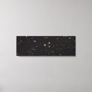 Lienzo Galaxias de longitud de onda múltiple Panorama H