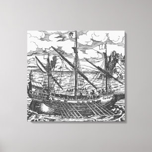 Lienzo Galera francesa