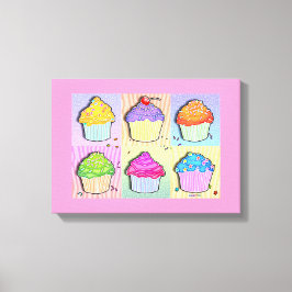 Lienzo Galería de CUPCAKES POP ART
