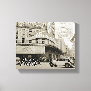 Lienzo Galerías Lafayette Paris Haussmann 1940 Fotografía