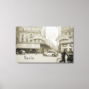 Lienzo Galerías Lafayette Paris Haussmann 1940 Fotografía