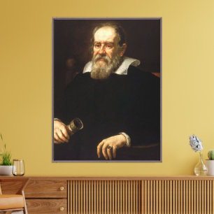 Lienzo Galileo Galilei: Padre de la Ciencia y la Astronom