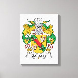 Lienzo Gallardo Family Crest