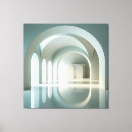 Lienzo Gallery with Arched Light Field