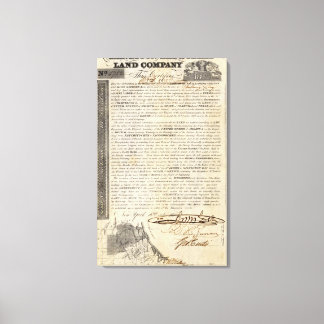 Lienzo Galveston Bay y Texas Land Company