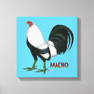 Lienzo Gamecock Macho Duckwing