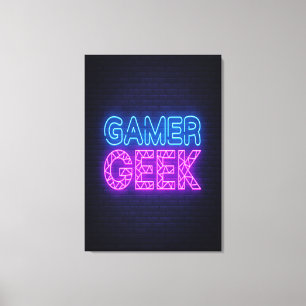 Lienzo Gamer Geek