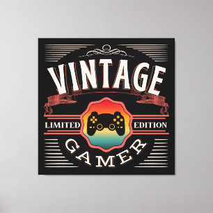 LIENZO GAMER VINTAGE EDICIÓN LIMITADA