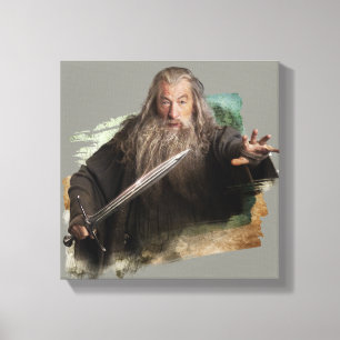 Lienzo Gandalf con espada