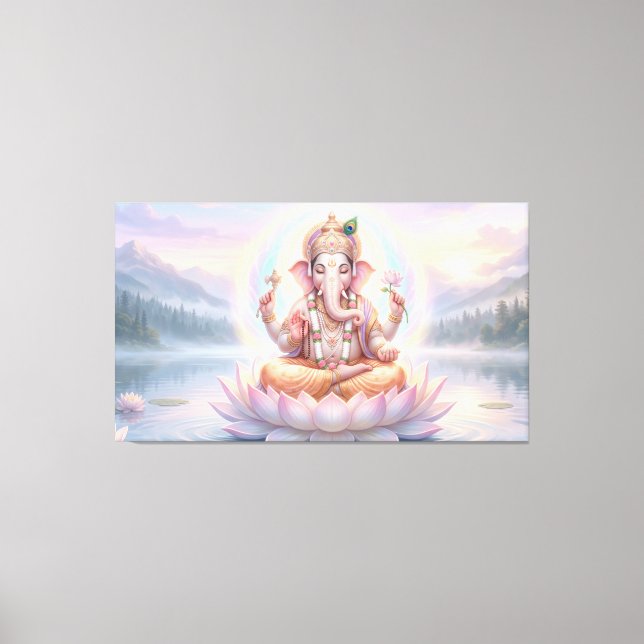Lienzo Ganesha (Anverso)