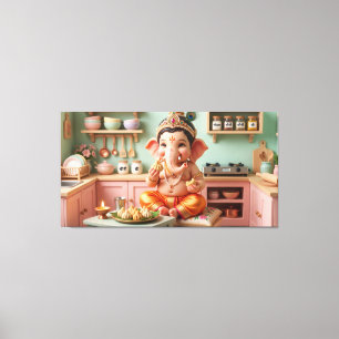 Lienzo Ganesha